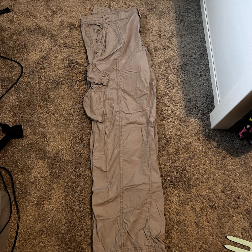 Divided Silver Cargo Pants